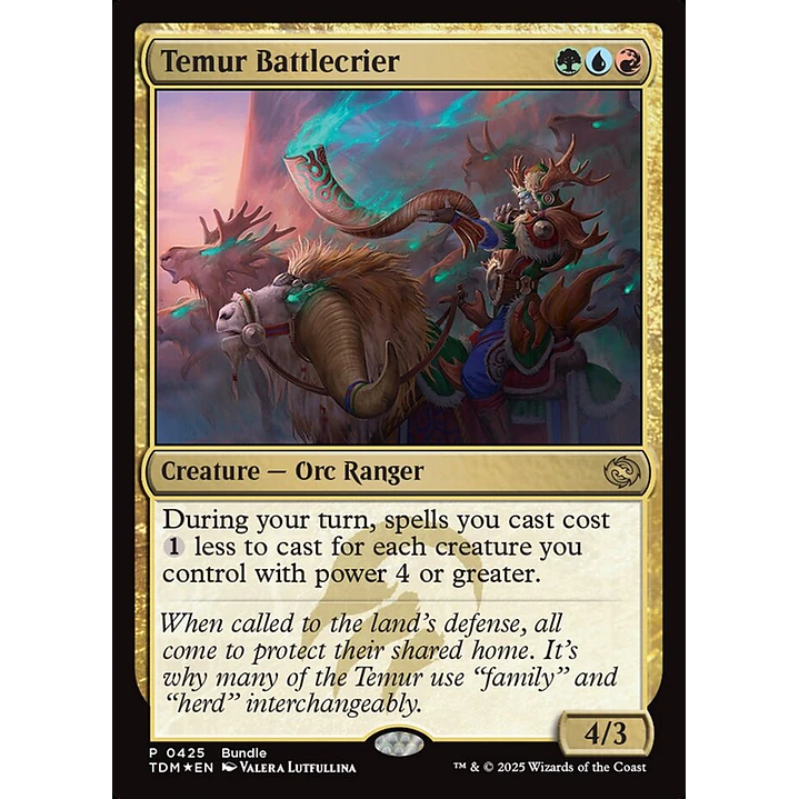 Temur Battlecrier 1