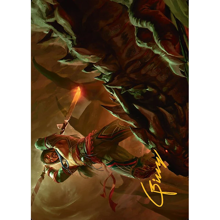 Sarkhan's Resolve // Sarkhan's Resolve - Art 1