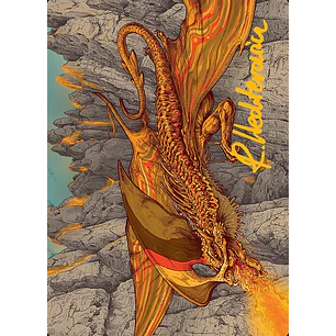 Magmatic Hellkite // Magmatic Hellkite - Art