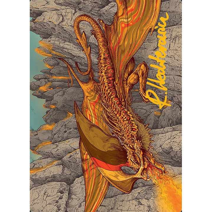 Magmatic Hellkite // Magmatic Hellkite - Art 1