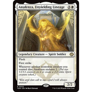Anafenza, Unyielding Lineage - Promo