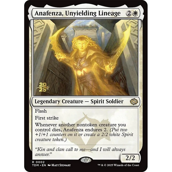 Anafenza, Unyielding Lineage - Promo 1