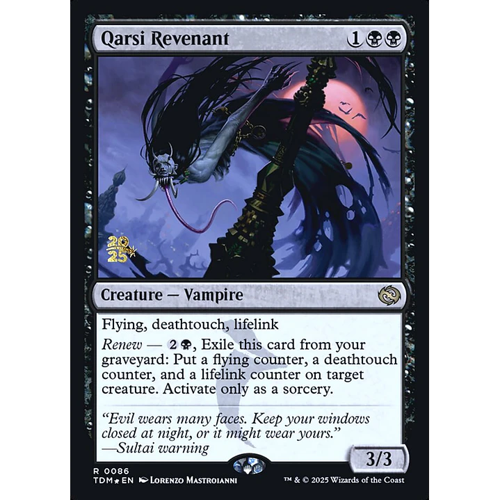 Qarsi Revenant - Promo 1