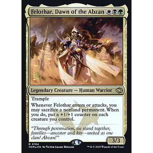 Felothar, Dawn of the Abzan - Promo