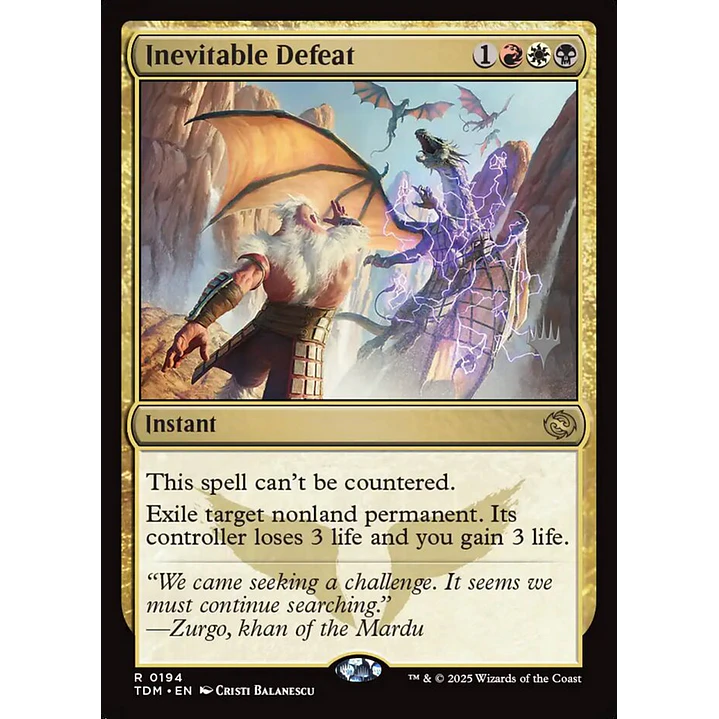 Inevitable Defeat - Promo 1