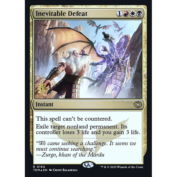 Inevitable Defeat - Promo 1