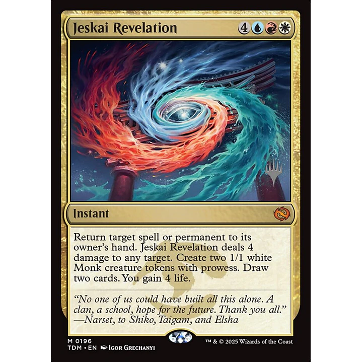 Jeskai Revelation - Promo 1