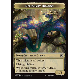 Reliquary Dragon - Token