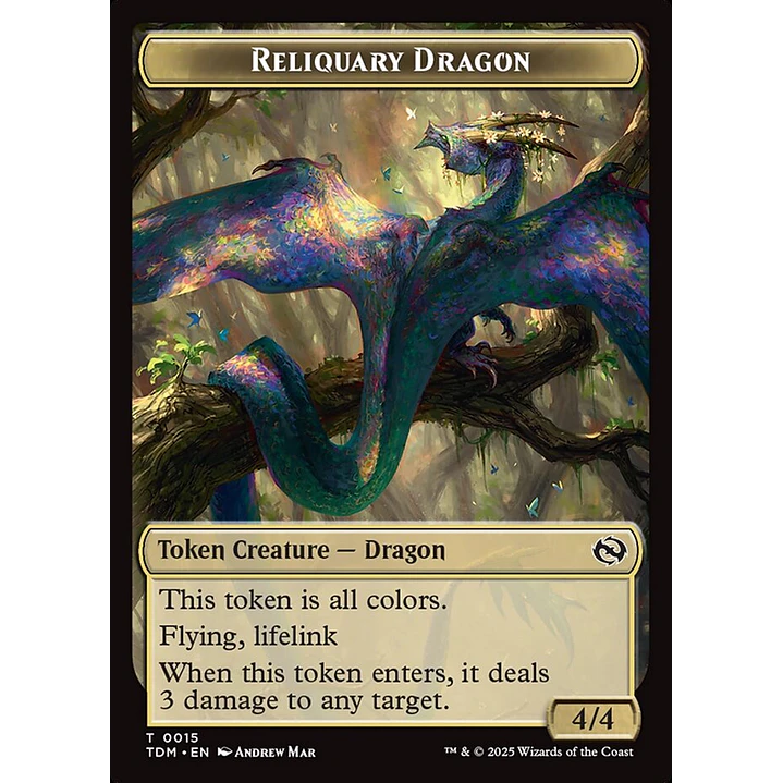 Reliquary Dragon - Token 1