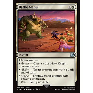 Battle Menu
