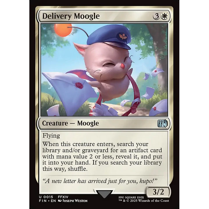 Delivery Moogle 1