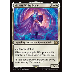 Minwu, White Mage