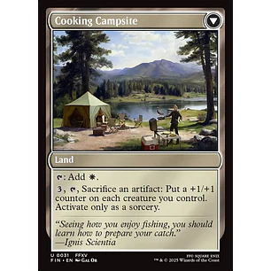 Sidequest: Catch a Fish // Cooking Campsite