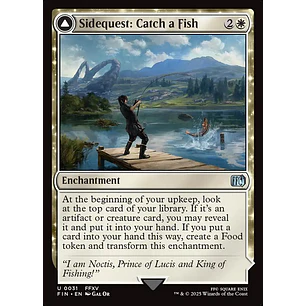 Sidequest: Catch a Fish // Cooking Campsite