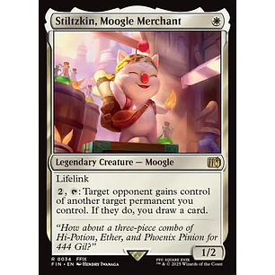 Stiltzkin, Moogle Merchant