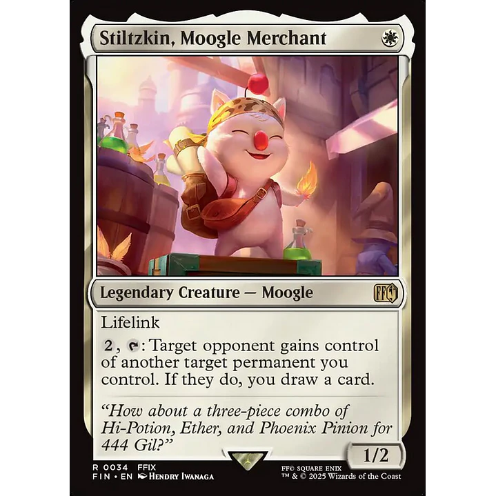 Stiltzkin, Moogle Merchant 1