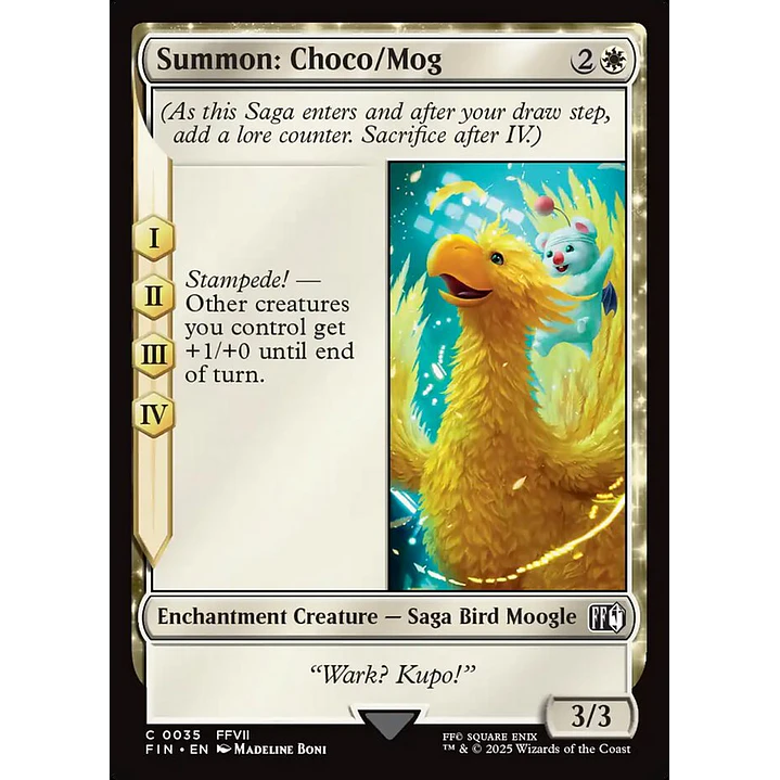 Summon: Choco/Mog 1