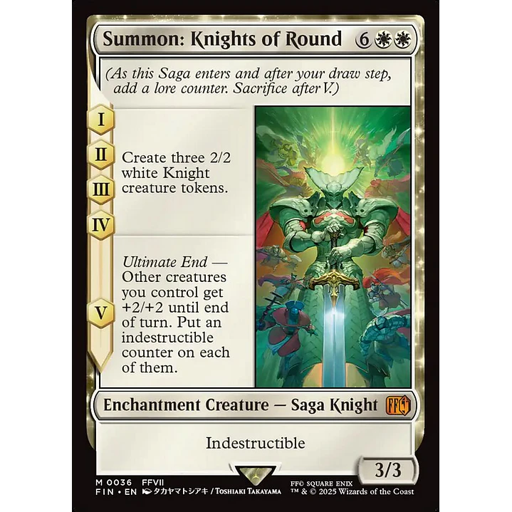 Summon: Knights of Round 1