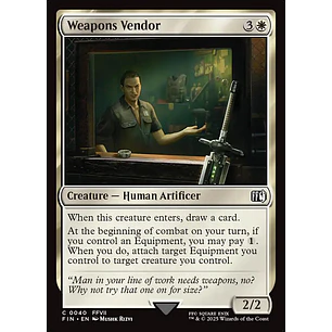 Weapons Vendor