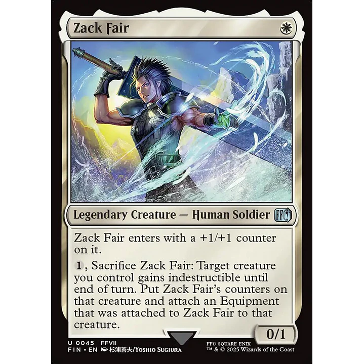 Zack Fair 1