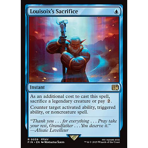 Louisoix's Sacrifice