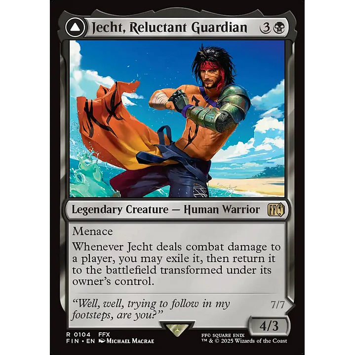 Jecht, Reluctant Guardian // Braska's Final Aeon 1
