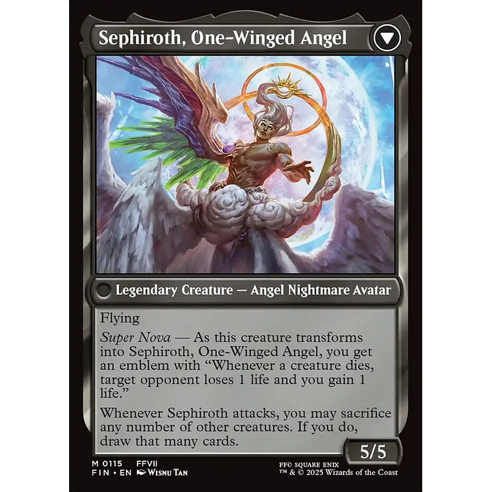 Sephiroth, Fabled SOLDIER // Sephiroth, One-Winged Angel 2