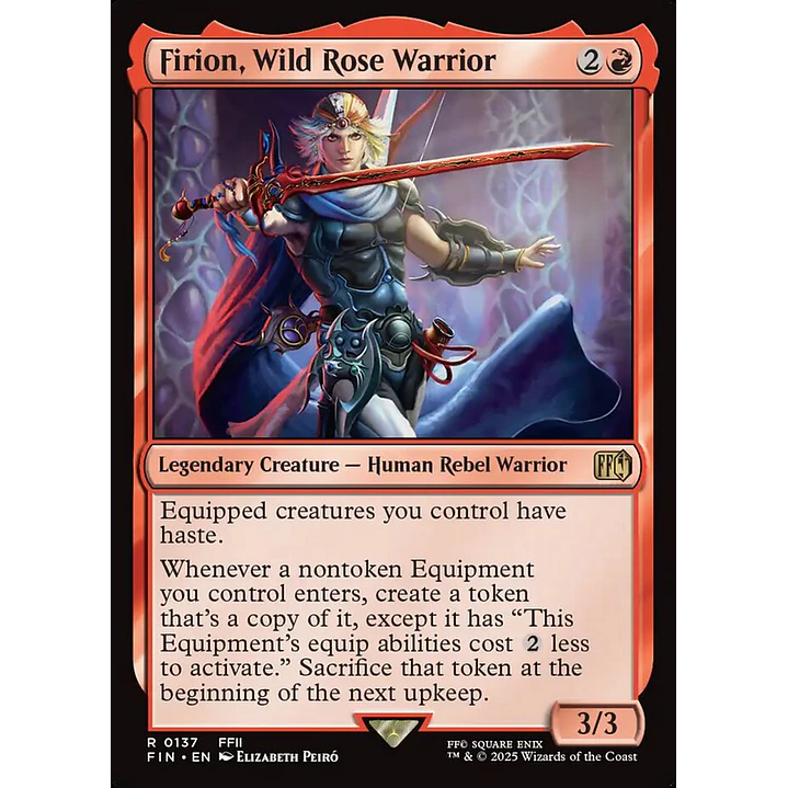Firion, Wild Rose Warrior 1