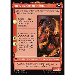 Clive, Ifrit's Dominant // Ifrit, Warden of Inferno