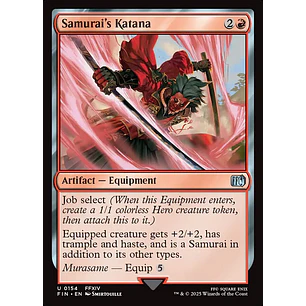 Samurai's Katana