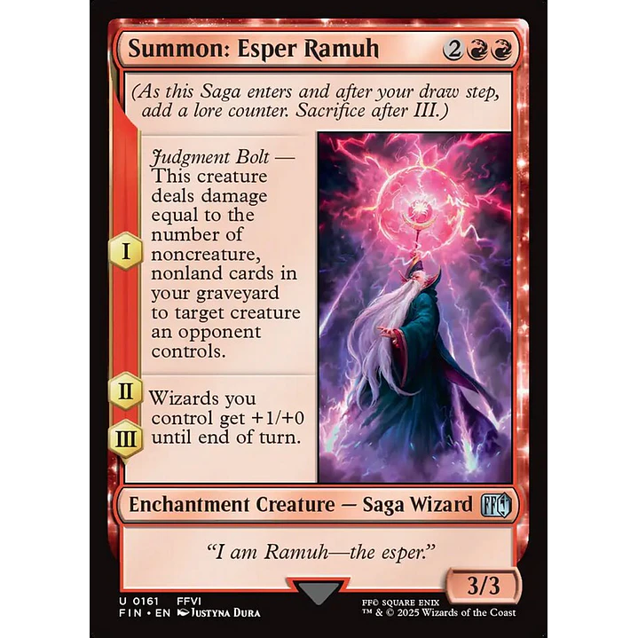 Summon: Esper Ramuh 1