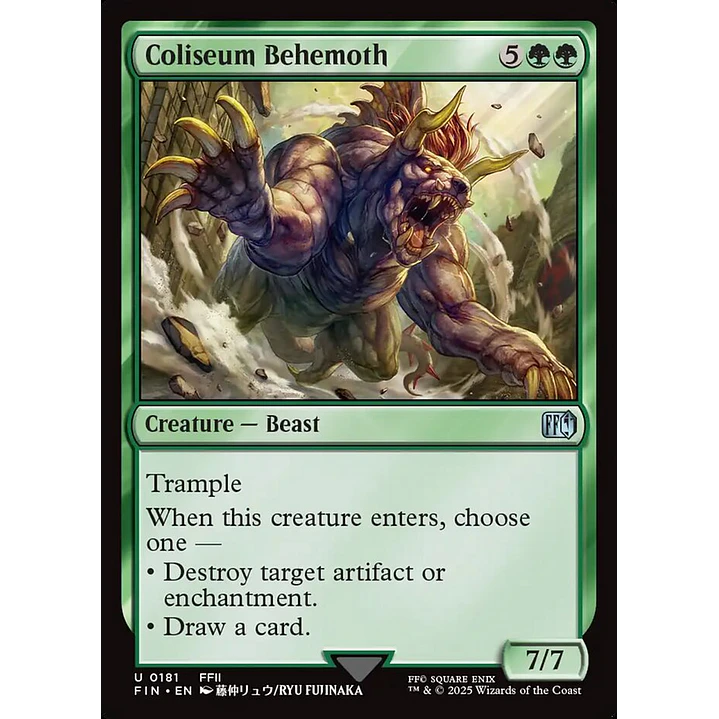 Coliseum Behemoth 1