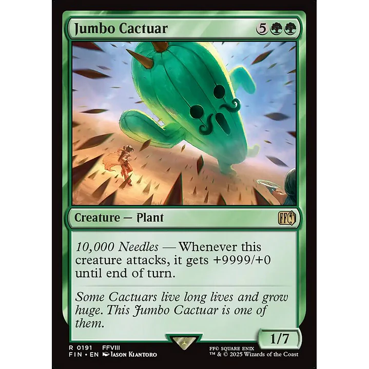 Jumbo Cactuar 1