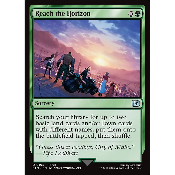 Reach the Horizon 1