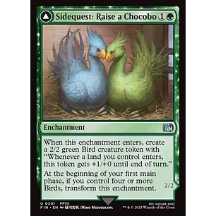 Sidequest: Raise a Chocobo // Black Chocobo