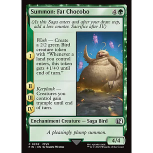 Summon: Fat Chocobo