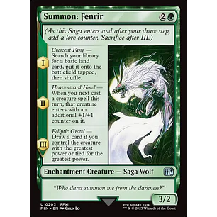 Summon: Fenrir