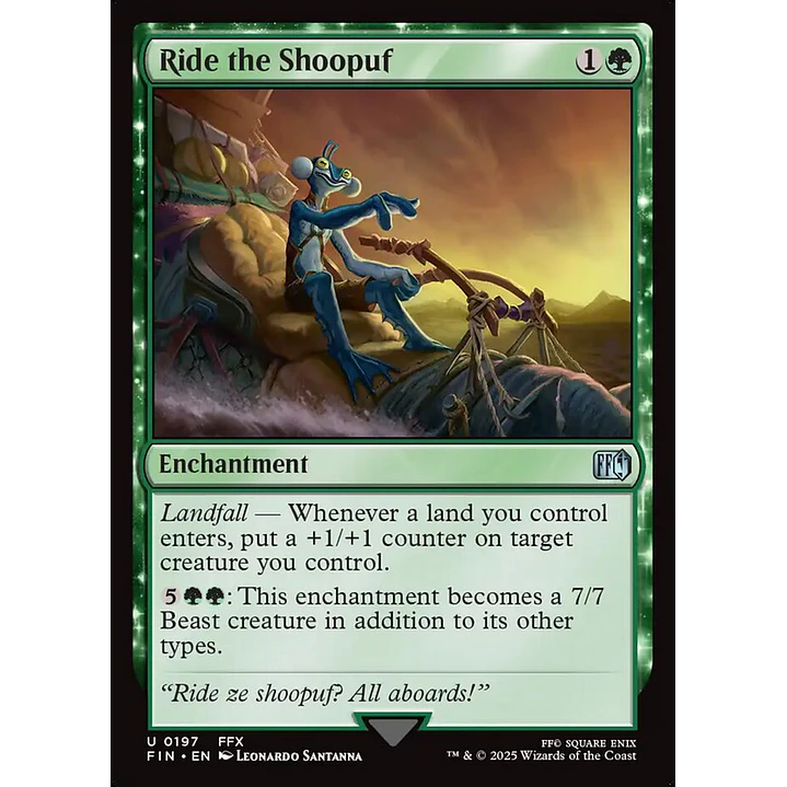Ride the Shoopuf 1