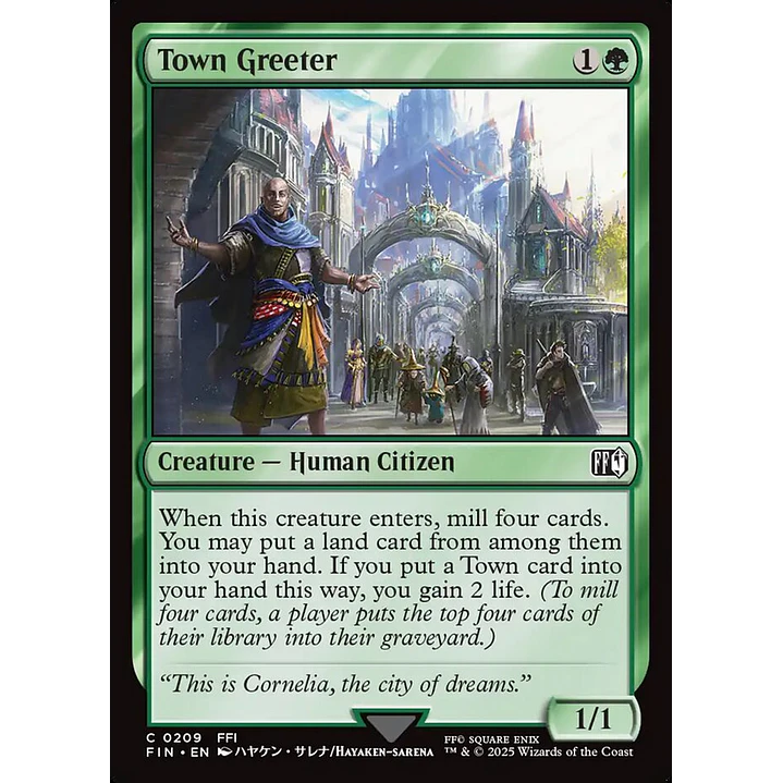 Town Greeter 1