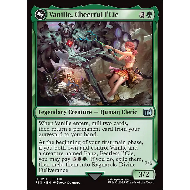 Vanille, Cheerful l'Cie 1