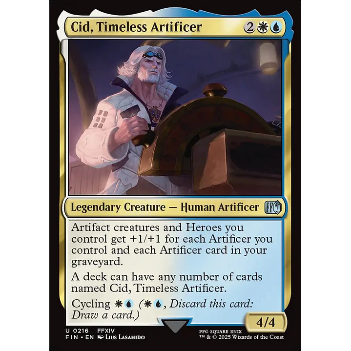 Cid, Timeless Artificer 1