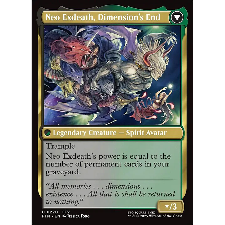 Exdeath, Void Warlock // Neo Exdeath, Dimension's End 2