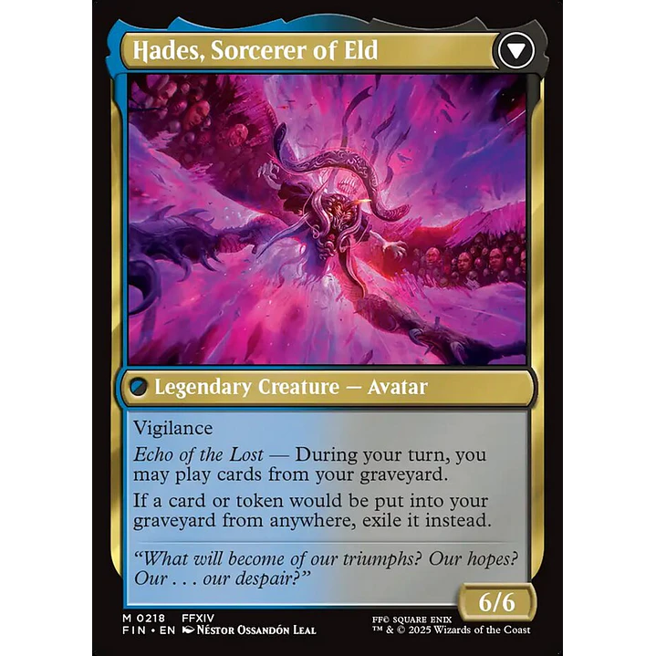 Emet-Selch, Unsundered // Hades, Sorcerer of Eld 2