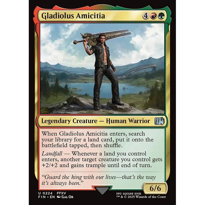 Gladiolus Amicitia 1
