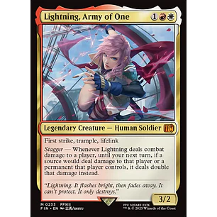 Lightning, Army of One