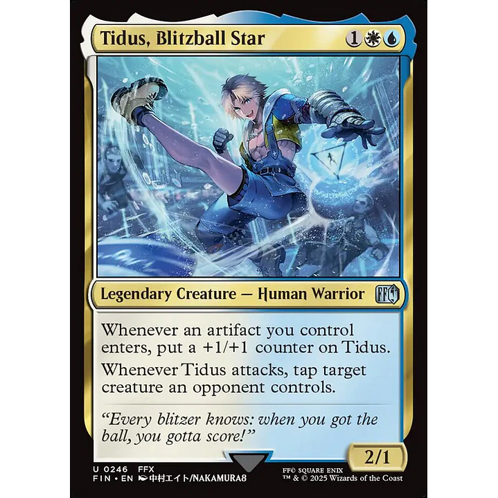 Tidus, Blitzball Star 1