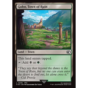 Gohn, Town of Ruin