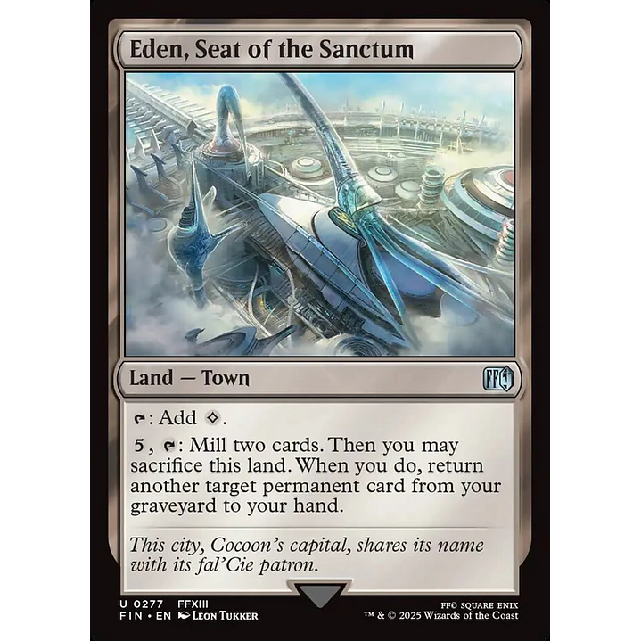 Eden, Seat of the Sanctum 1