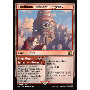 Lindblum, Industrial Regency // Mage Siege