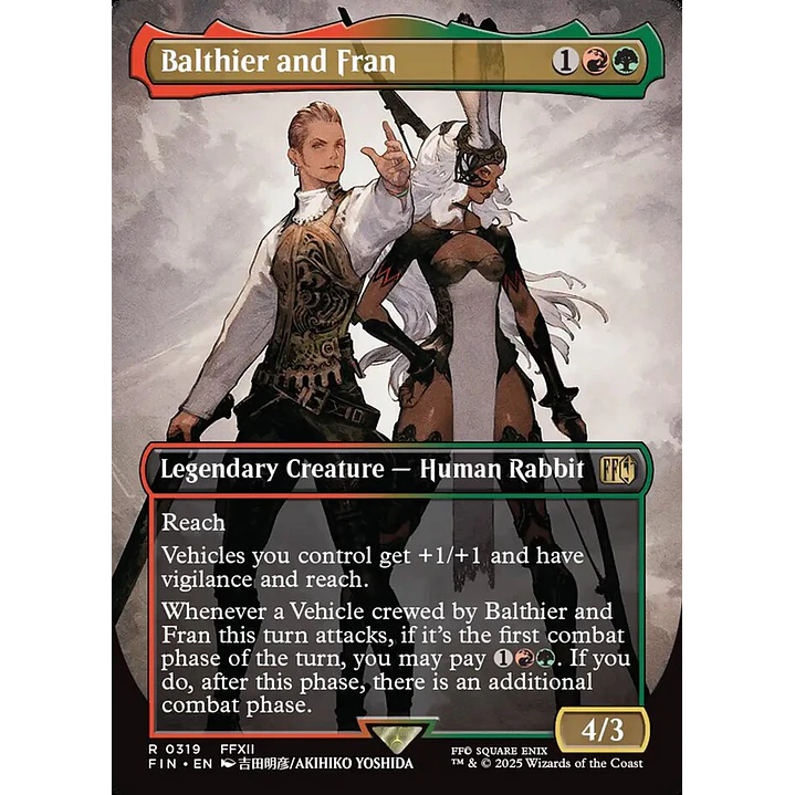 Balthier and Fran 1